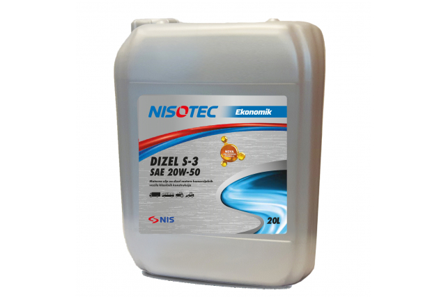 NISOTEC DIZEL S-3 SAE 20W-50